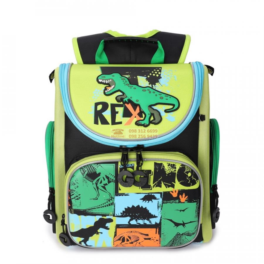 Cặp học sinh chống gù Grizzly Bags Studio - Cặp sách chống gù chống thấm nước